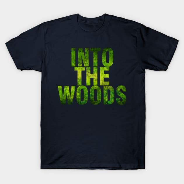 Into the woods | Lighter Green T-Shirt by planetary